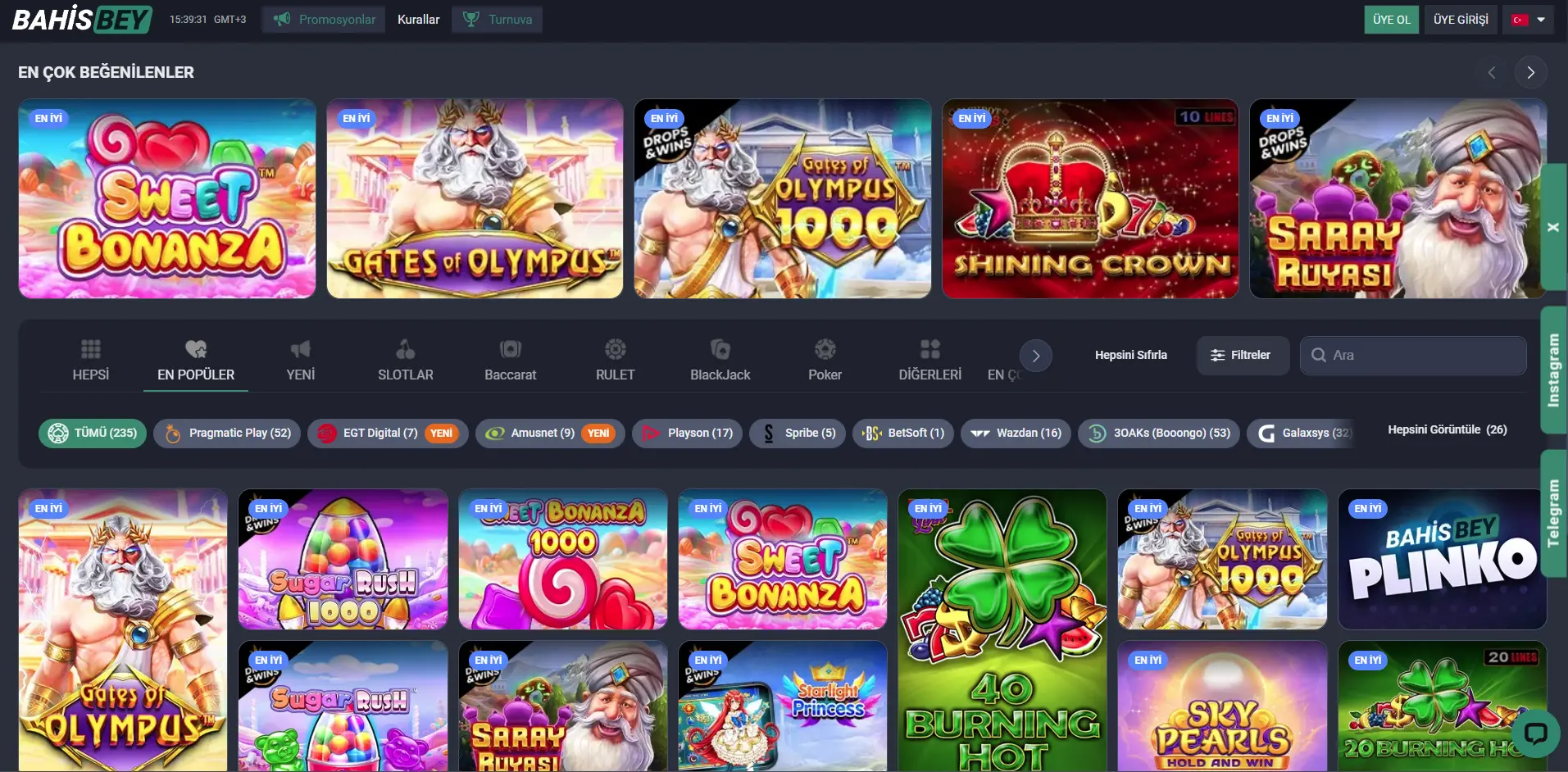 Bahisbey Casino Oyunları: Canlı Slot Rehberi